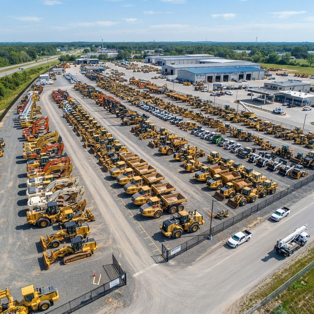 Construction equipment fleet